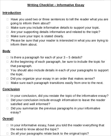 essay structure