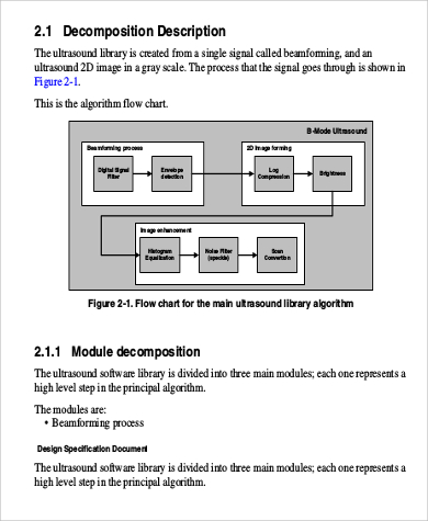 for sample document specification technical Sample  9 Examples Word,  PDF  Design Document in