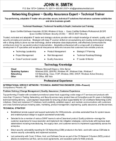 network security engineer resume pdf