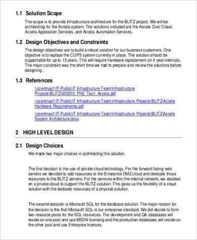 sample document ufoc PDF 9 Document Design   Examples Word,  Sample in