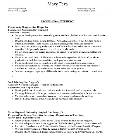 professional administrative assistant resume2