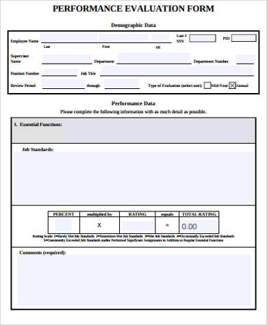 employee performance evaluation form pdf1