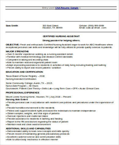 Free 8 Nursing Resume Objective Samples In Ms Word Pdf