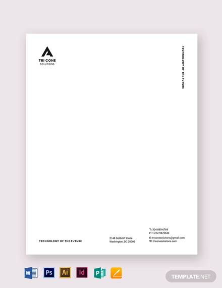 Letterhead Templates Indesign