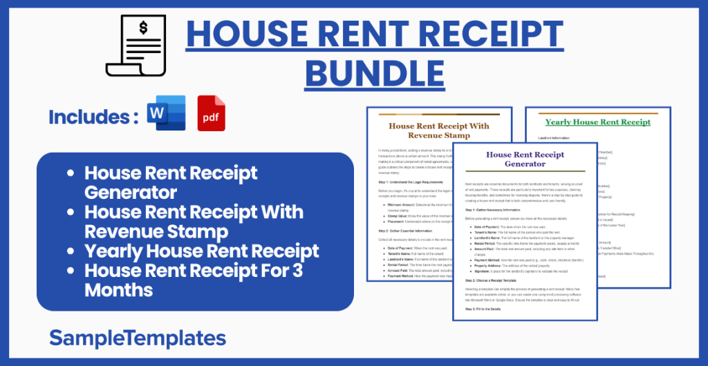 house rent receipt bundle 1024x530