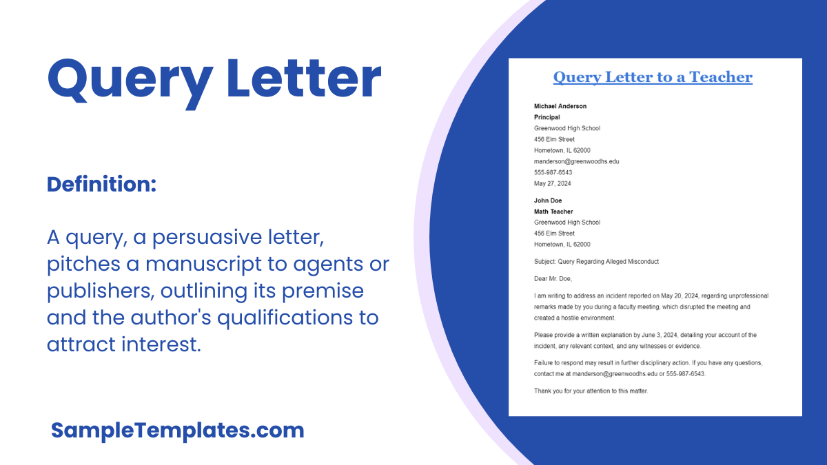 Query Letter