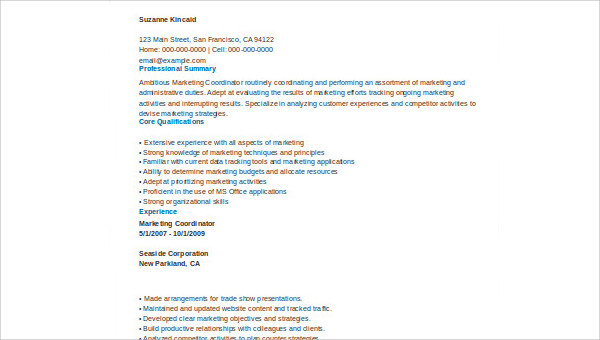 sample-marketing-skills-resume