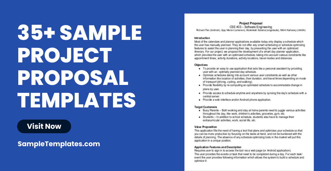 sample project proposal template