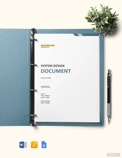 system design document template