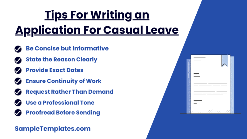 tips for writing an application for casual leave 1024x576