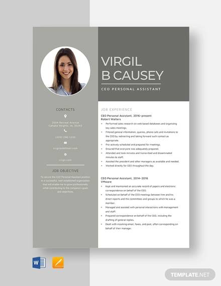 ceo personal assistant