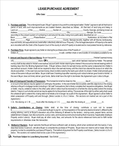lease purchase agreement in pdf
