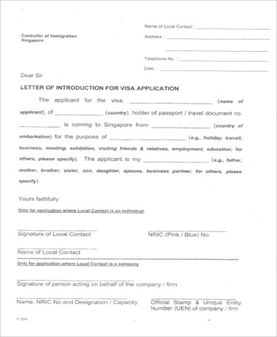 FREE 13 Sample Invitation Letters for Visa in PDF MS 