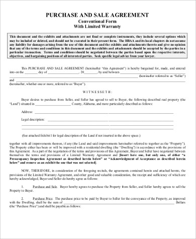 purchase and sale agreement form1
