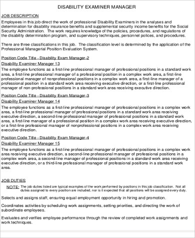 medical disability examiner job description1