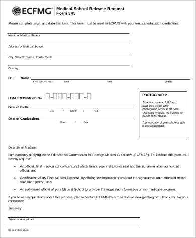 print medical release form