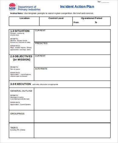 FREE 30+ Action Plan Format Samples in MS Word | PDF