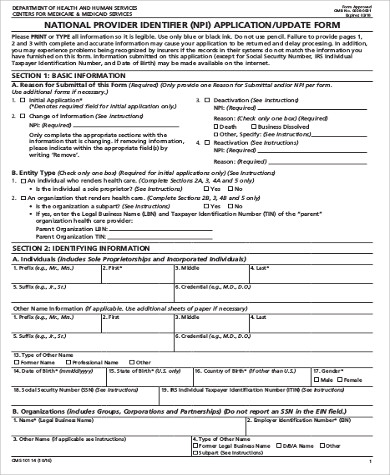 social security medicare change of address form example