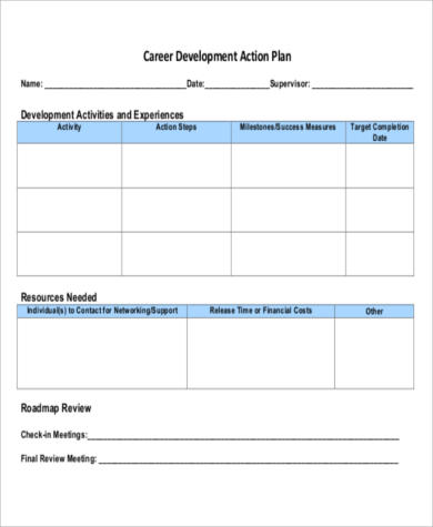 Development Action Plan Template from images.sampletemplates.com