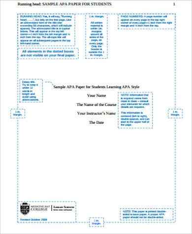 apa paper for students pdf
