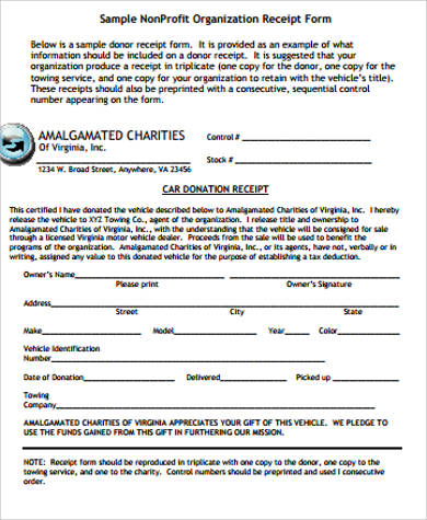 Non Profit Donation Form Template from images.sampletemplates.com