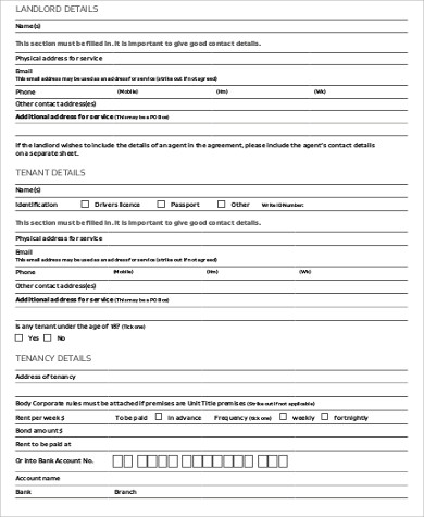 residential apartment rental agreement pdf