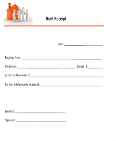 free 8 sample rent receipts in ms word pdf