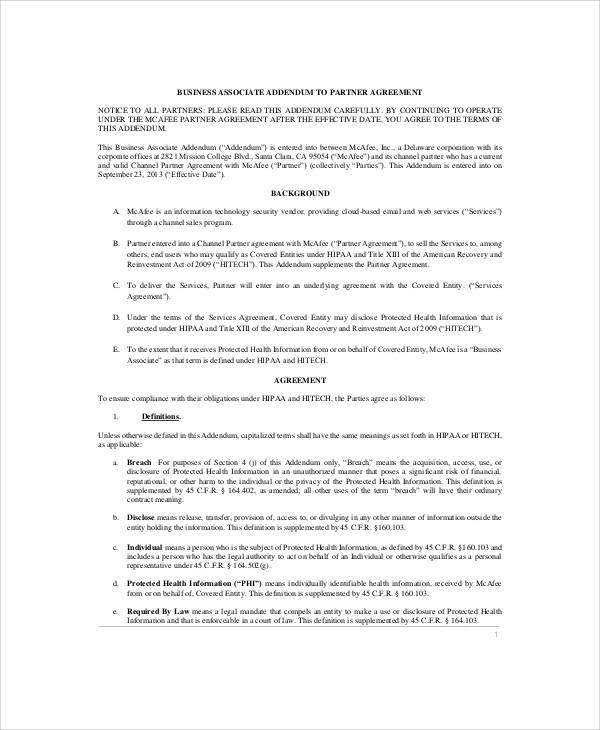 simple business partnership agreement sample