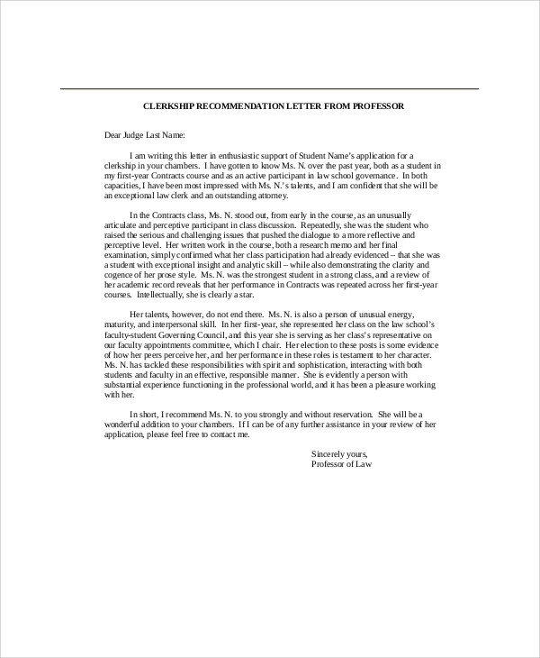 How To Request A Reference Letter From Professor