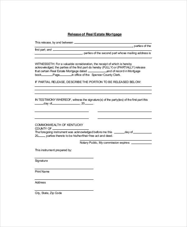 free-7-sample-mortgage-release-forms-in-ms-word-pdf