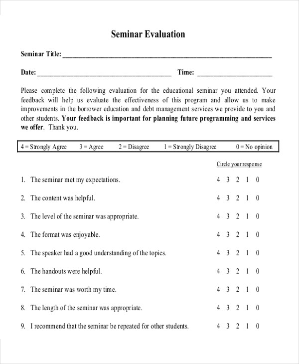 seminar feedback form free1