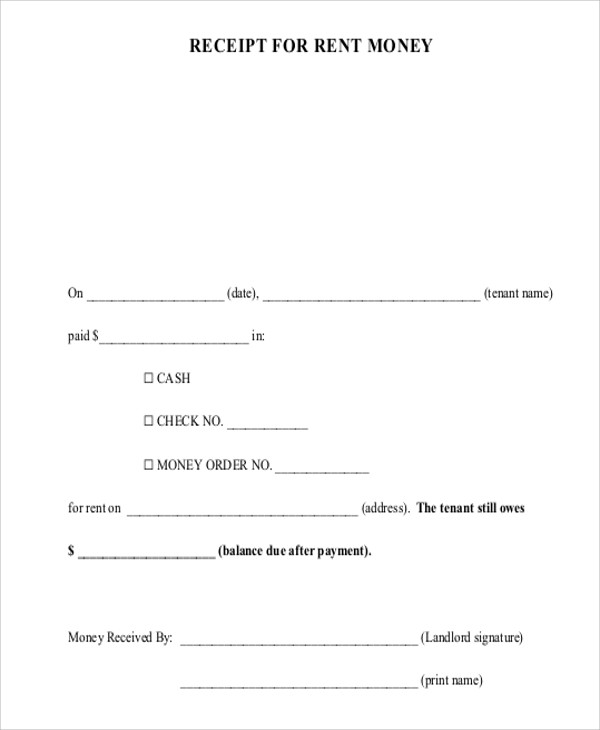 Printable Rent Receipt Template from images.sampletemplates.com