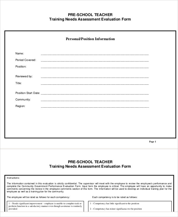free-7-sample-teacher-self-evaluation-forms-in-ms-word-pdf