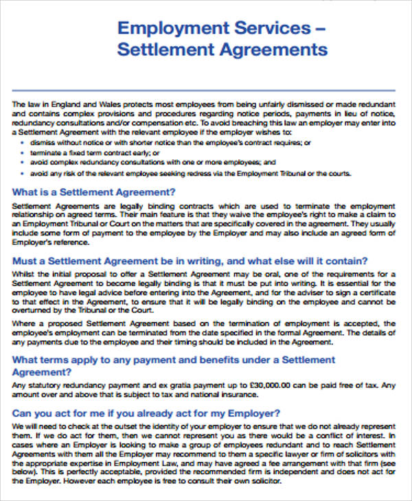 ridoc settlement agreement