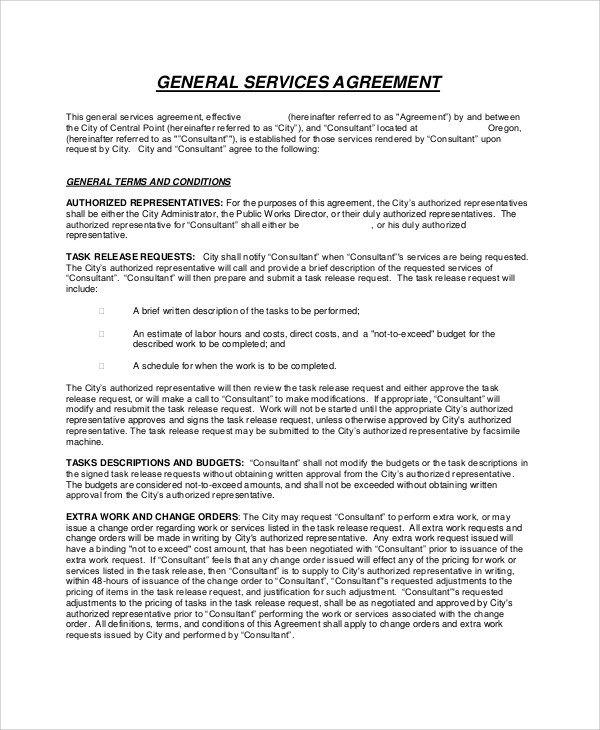 FREE 23 Service Agreement Templates And Samples In PDF MS Word 