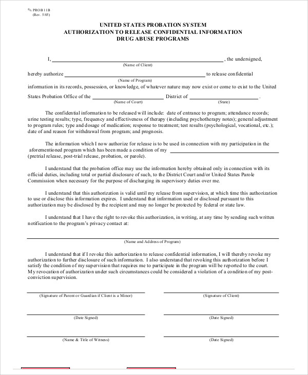 army medical release of information form sample