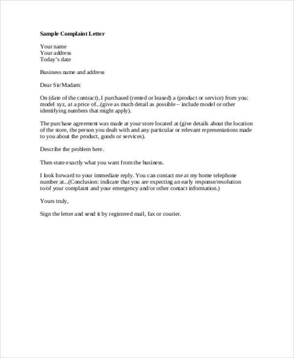 Free 8 Formal Business Letter Samples In Ms Word Pdf