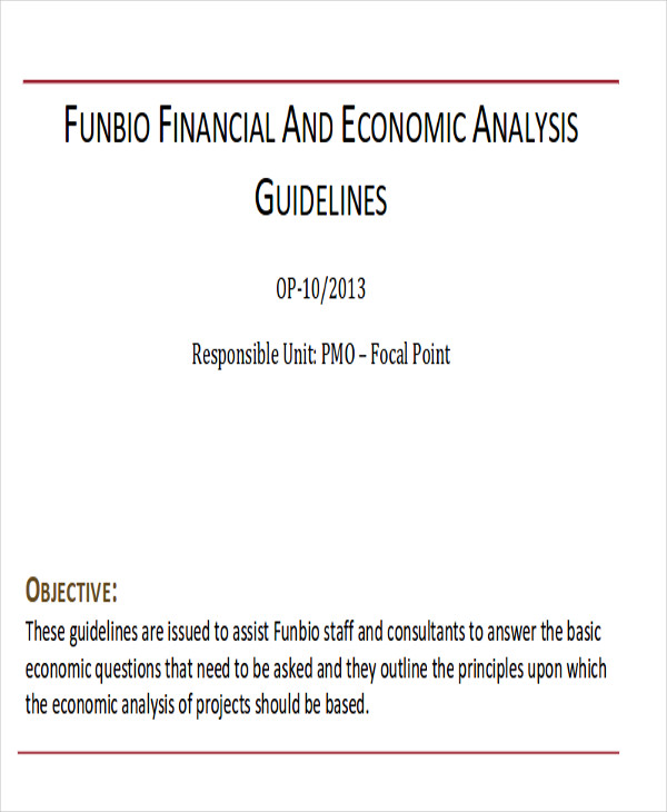 financial economic analysis