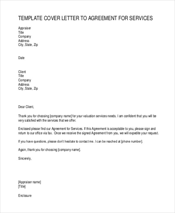 business contract agreement letter pdf