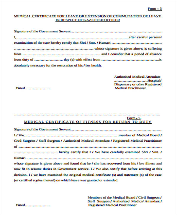medical certificate form for sick leave1