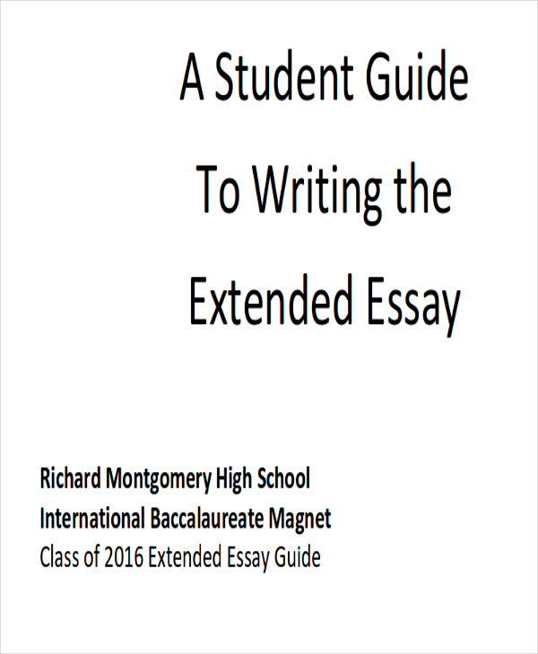 extended essay topics examples