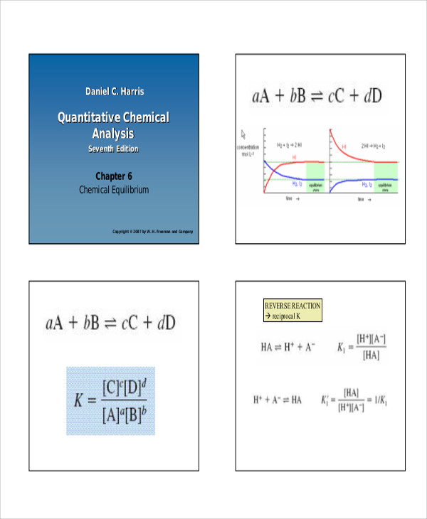 quantitative chemical analysis