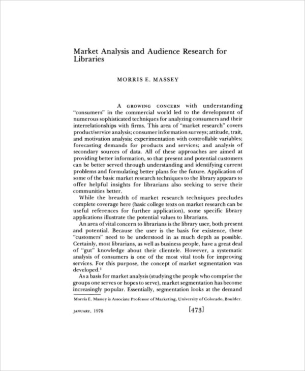 analysis of research example