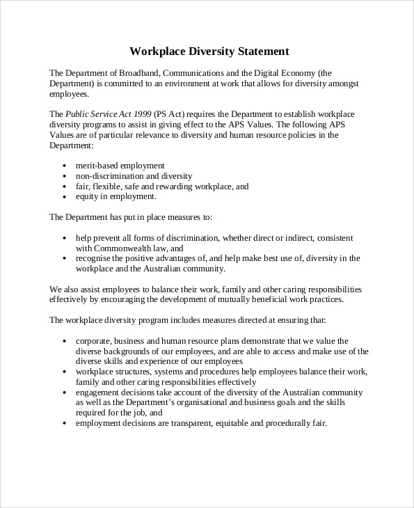 workplace diversity essay