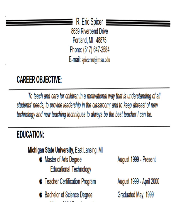 career-objective-samples-for-freshers-hq-template-documents