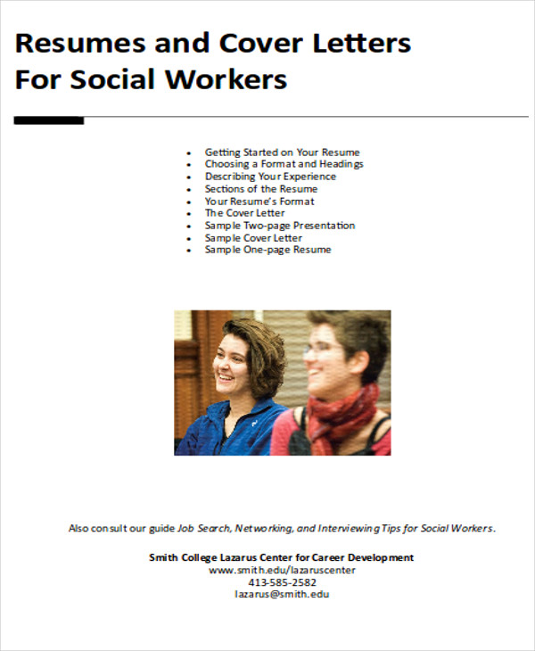 FREE 5+ Sample social worker cover letters in PDF | MS Word