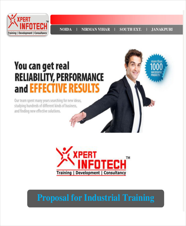 industrial training proposal letter in pdf