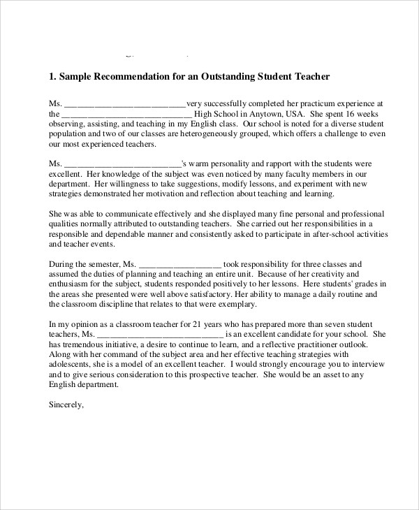 reference letter for coworker teacher