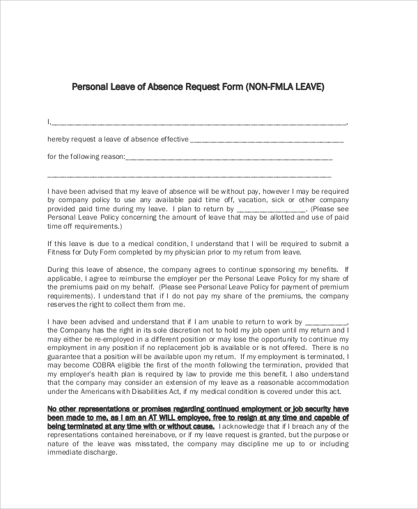 leave of absence request form2