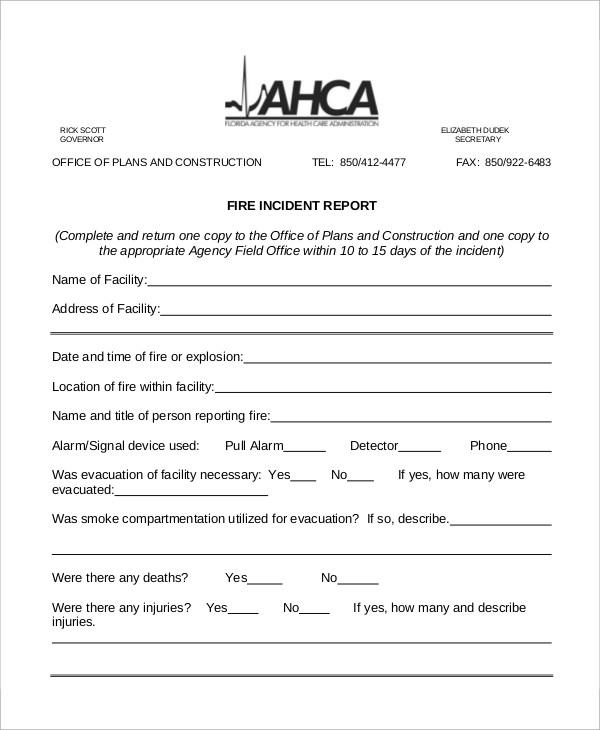 Fire Drill Report Template Professionally Designed Templates